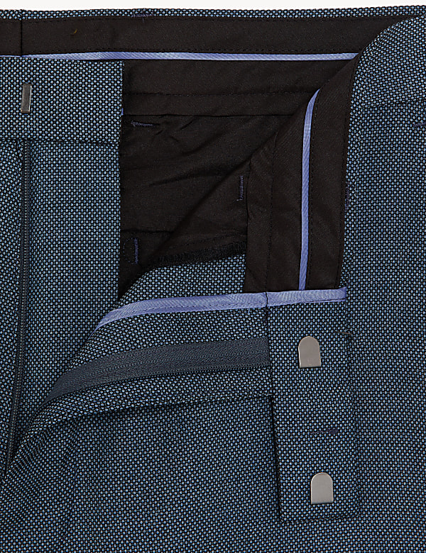 Regular Fit Stretch Suit Trousers