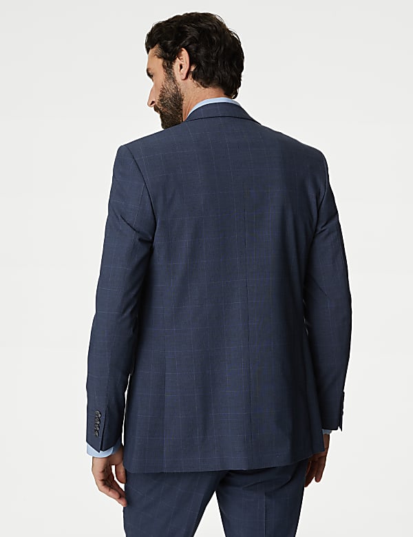 Colbert met slanke pasvorm en Prince of Wales-ruit - BE