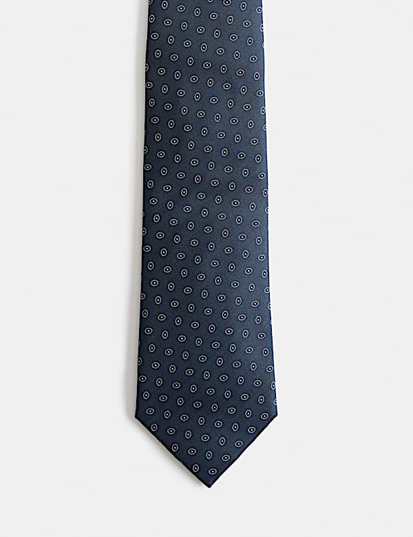 Pure Silk Tiny Geo Tie - AL