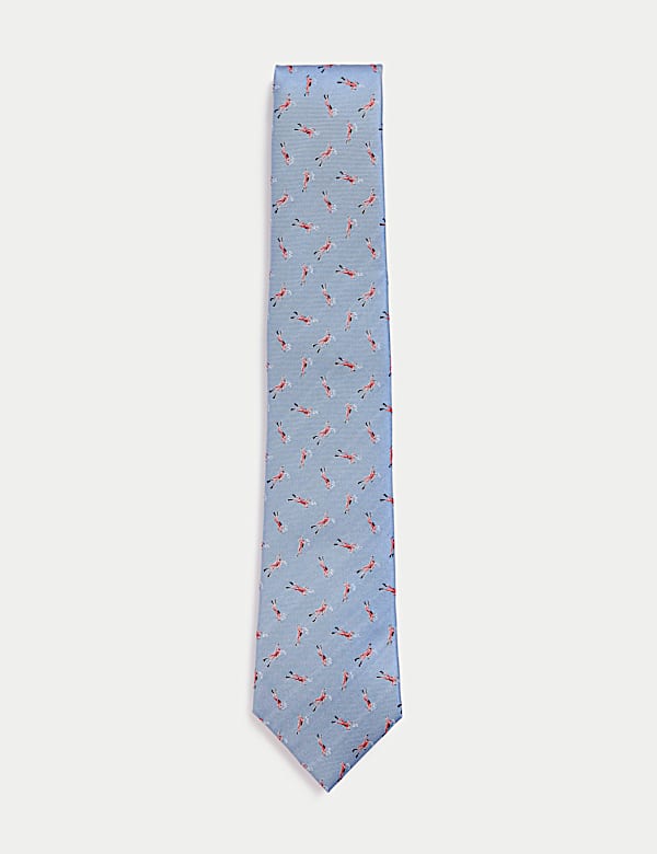 Scuba Print Pure Silk Tie - VN