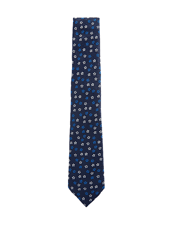 Slim Floral Tie