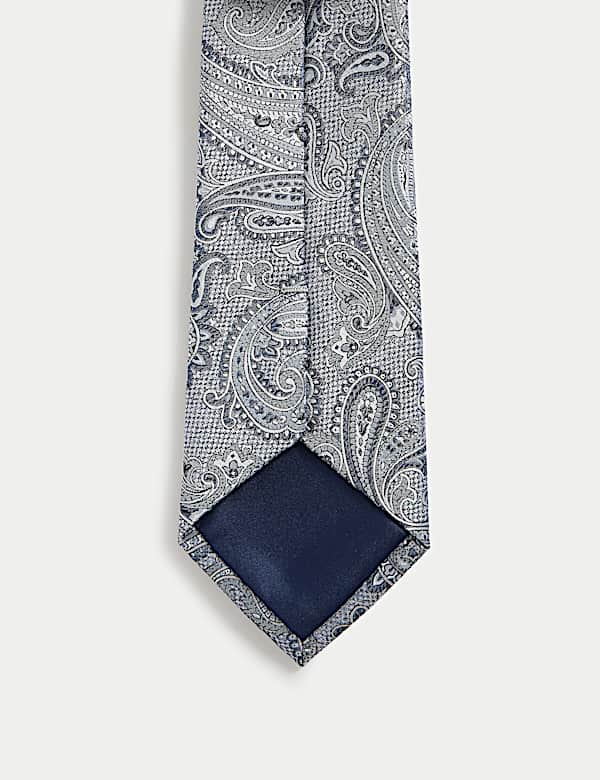 Paisley Pure Silk Tie - JO