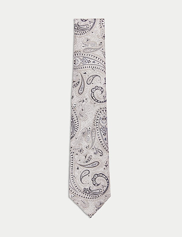 Paisley Pure Silk Tie - RO