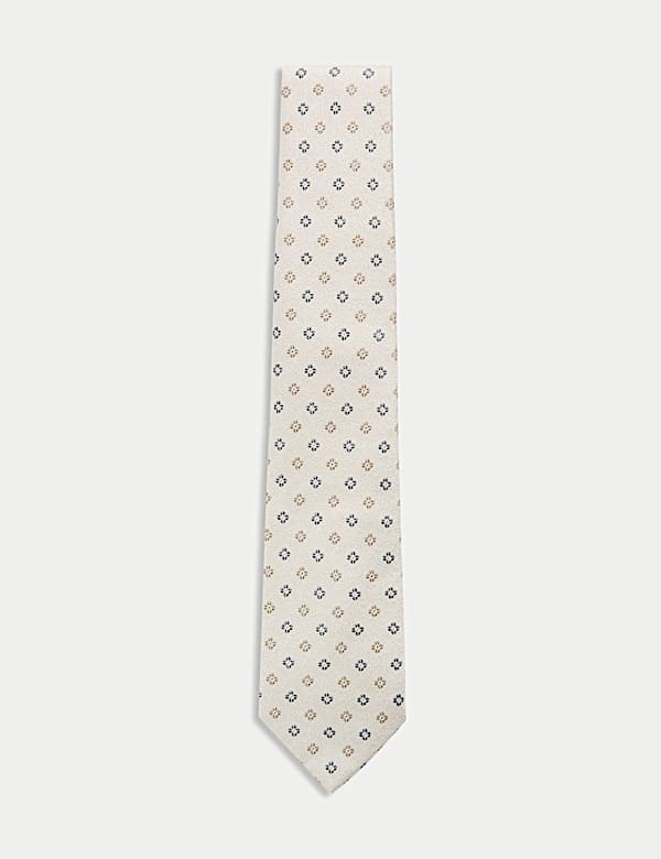 Silk Rich Foulard Tie - US