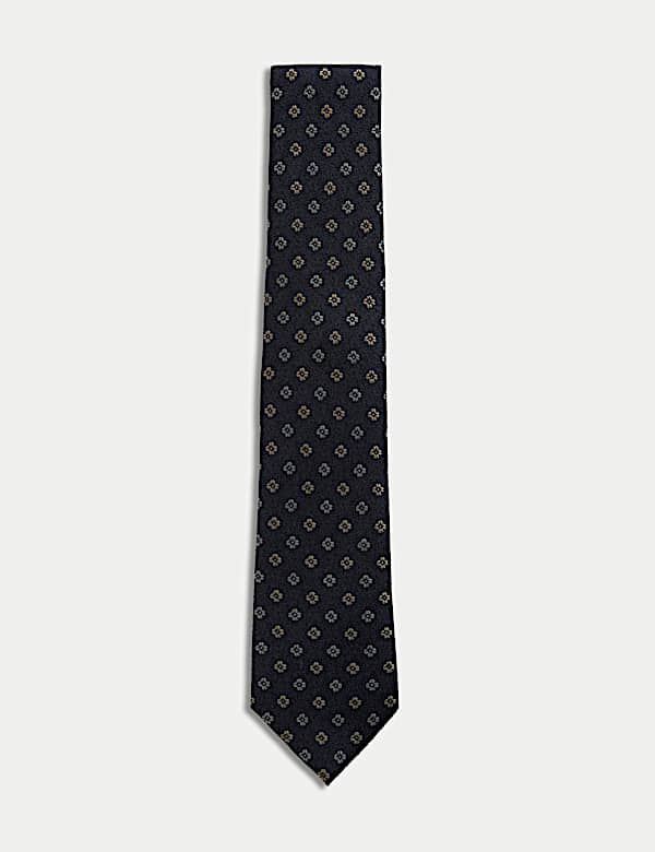 Silk Rich Foulard Tie - GR