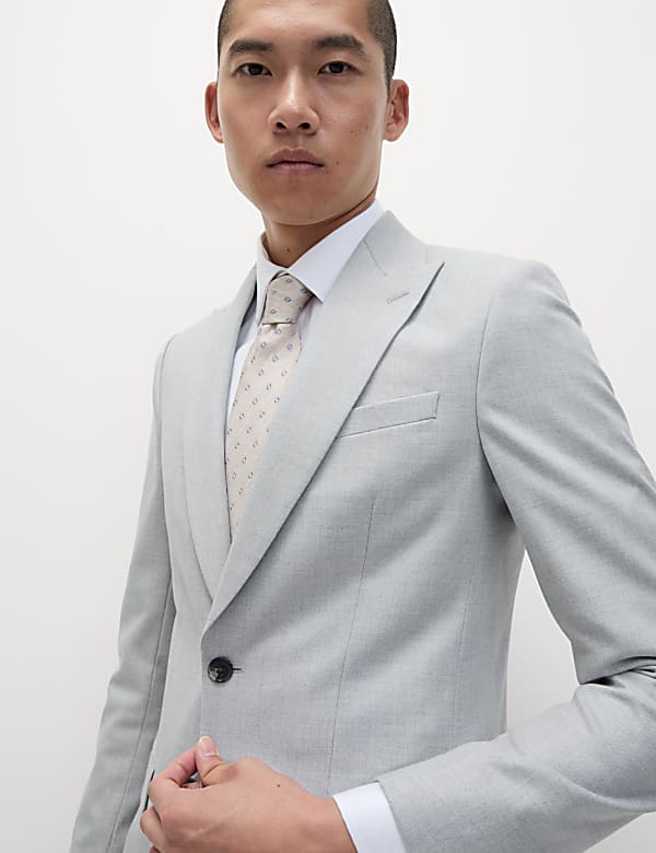 Slim Fit Suit Jacket - CH