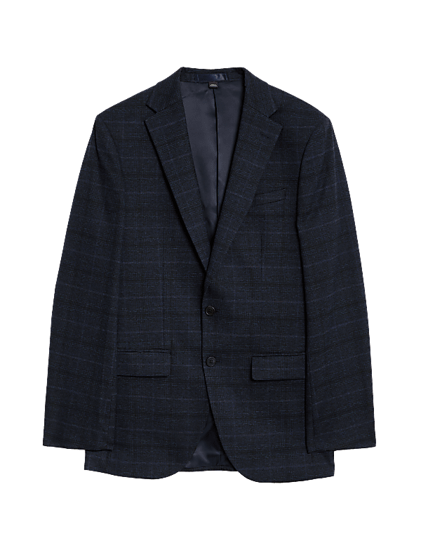Slim Fit Prince of Wales Check Suit