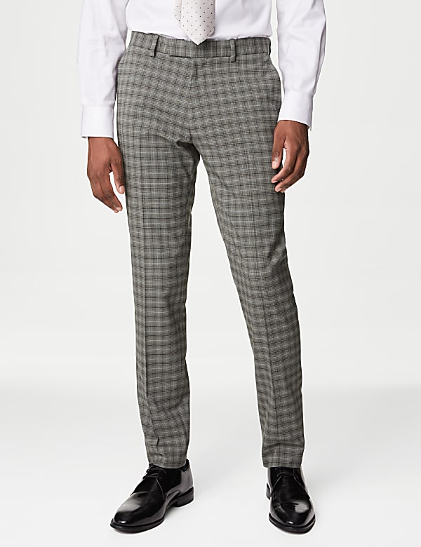 Pantalon costume carreaux hotsell