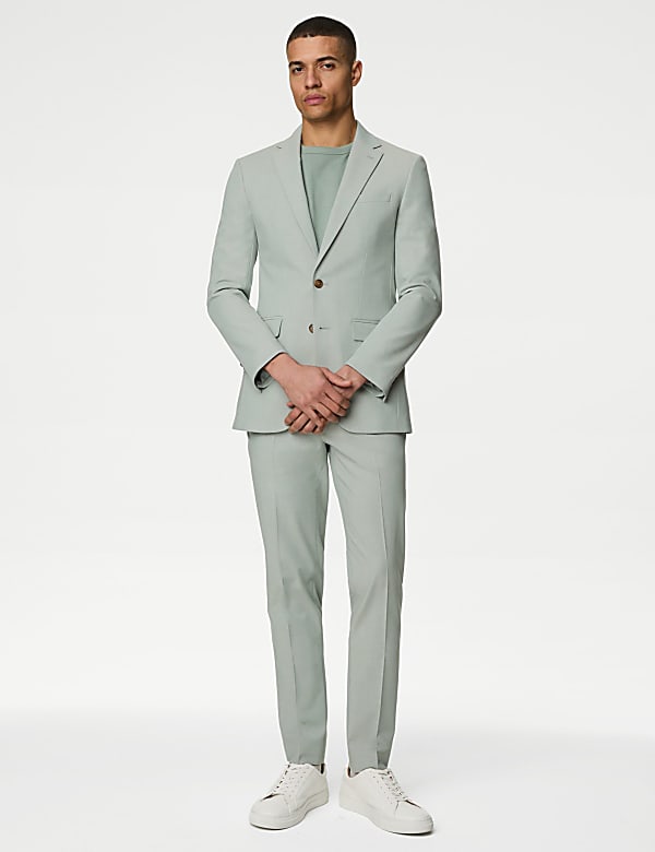 Slim Fit Stretch Suit Jacket