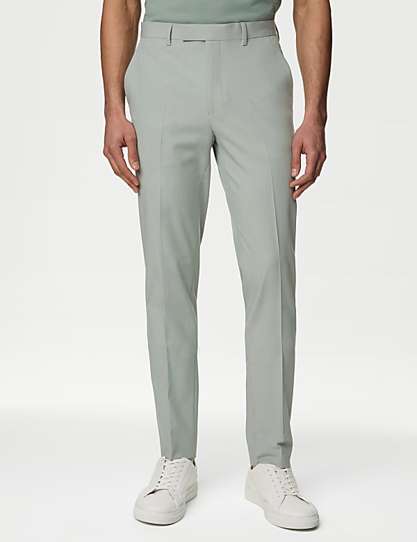 Slim Fit Stretch Trousers - AU