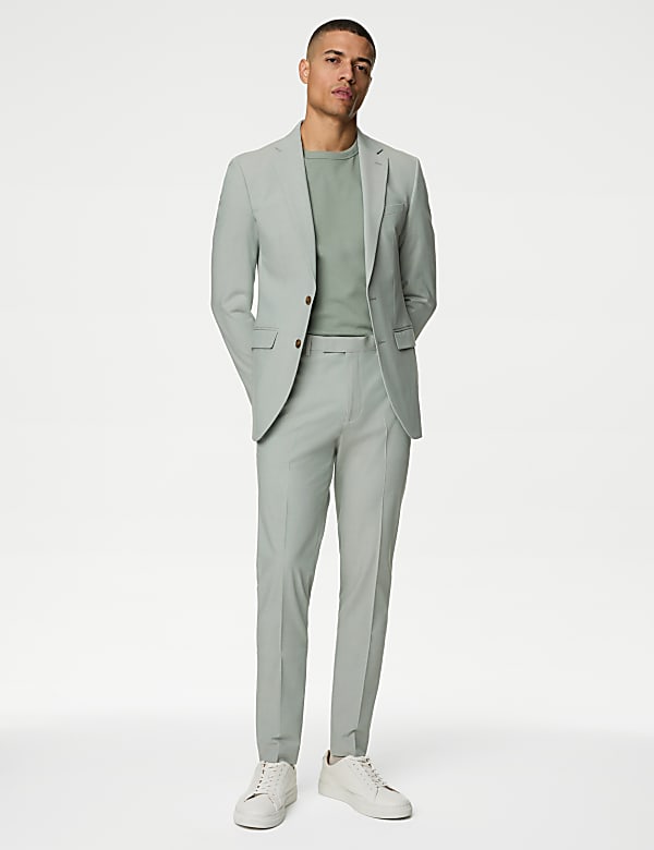 Slim Fit Stretch Trousers