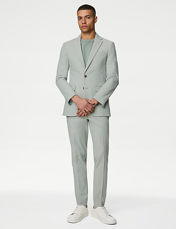 Slim Fit Stretch Trousers