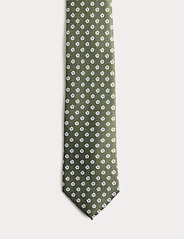 Floral Printed Tie - KR