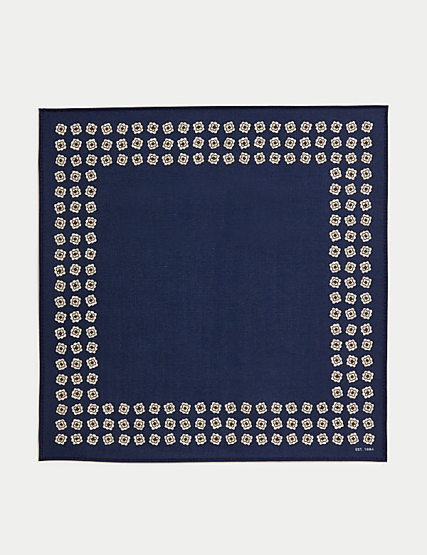 Wool Rich Tie & Pocket Square Set - BG