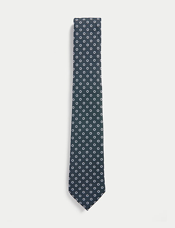 Slim Floral Tie - AU