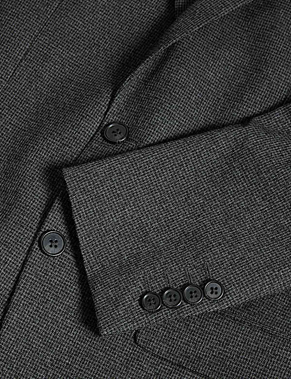 ז'קט חליפה בגזרה צרה עם דוגמת פפיטה - IL