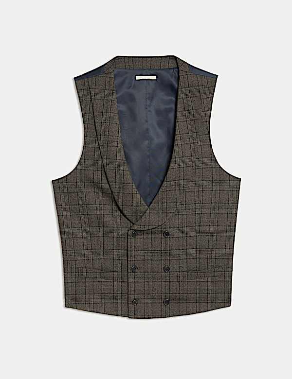 Check Waistcoat - US