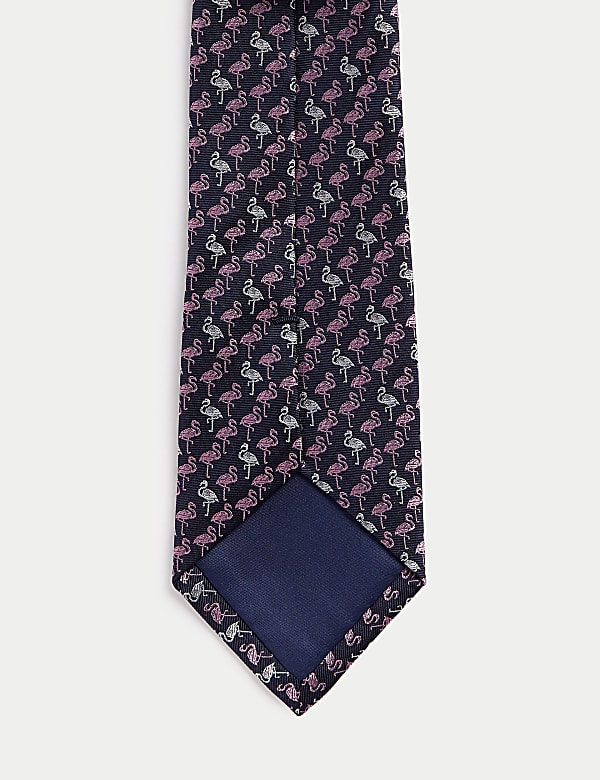 Flamingo Pure Silk Tie - JP