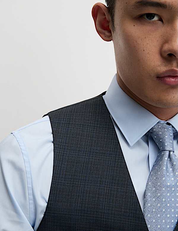Shadow Check Waistcoat - RS