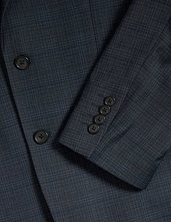 ז'קט Shadow משובץ בגזרה ישרה - IL