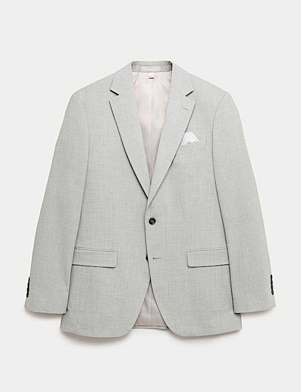 Tailored Fit Stretch Suit Jacket - BG
