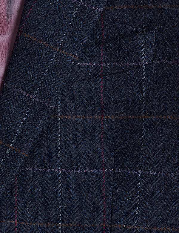 Pure British Wool Check Jacket