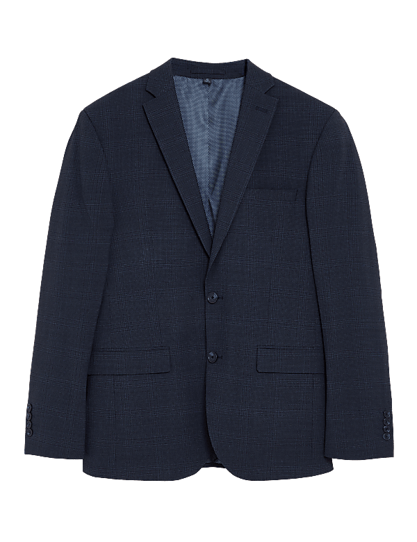 The Ultimate Slim Fit Check Suit Jacket