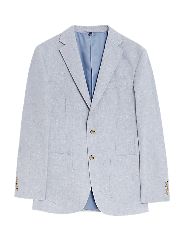 Linen Rich Textured Jacket