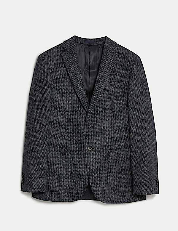 Wool Rich Textured Blazer - VN