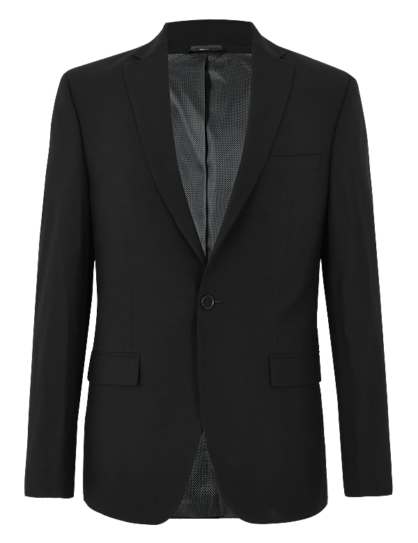 The Ultimate Black Regular Fit Jacket
