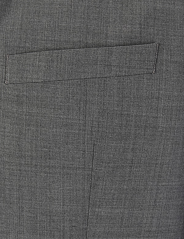 Tailored Fit Wool Blend Suit Jacket