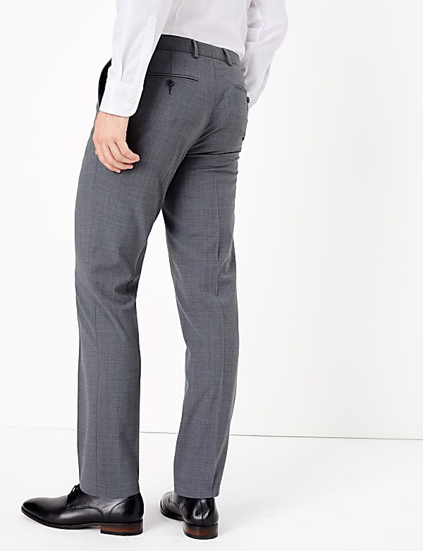 The Ultimate Big & Tall Grey Slim Fit Trousers