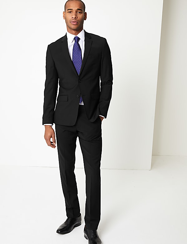 Slim fit wool jacket hot sale