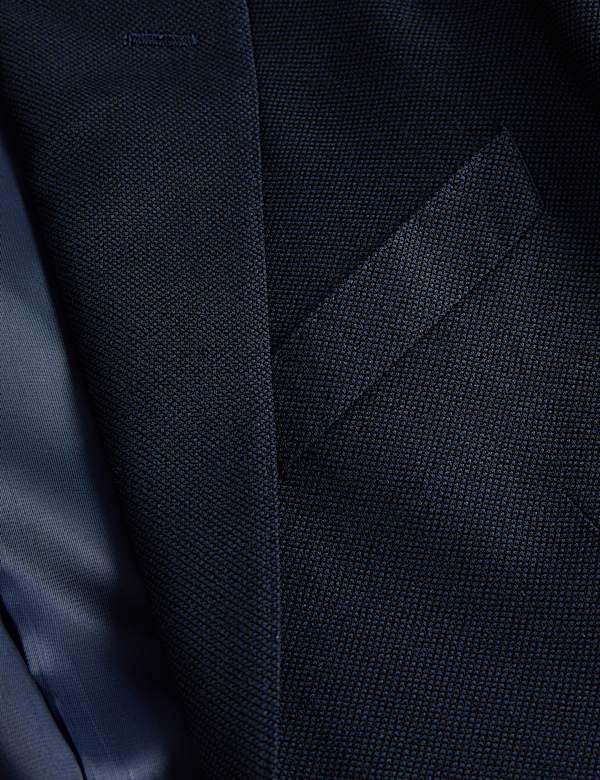 Regular Fit Pure Wool Suit Jacket