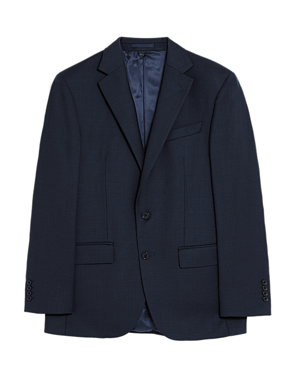 Regular Fit Pure Wool Suit Jacket