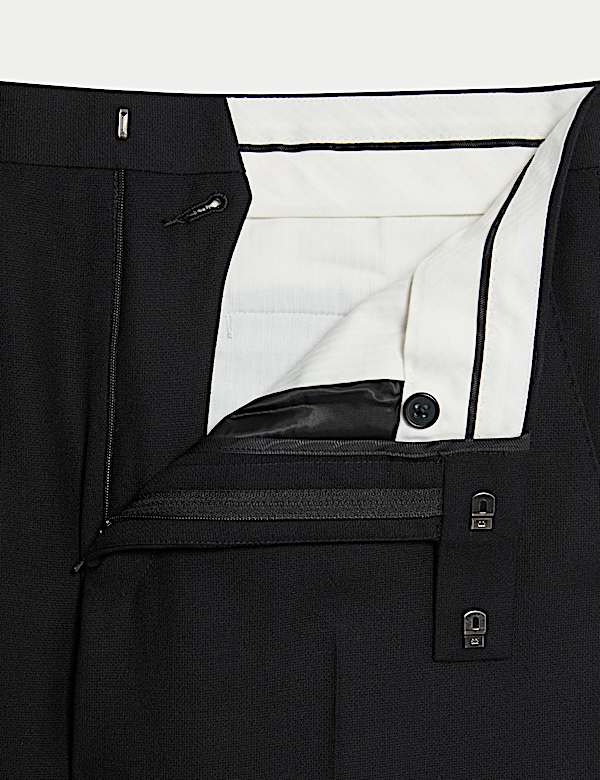 Pantalon de costume coupe standard 100&nbsp;% laine - FR