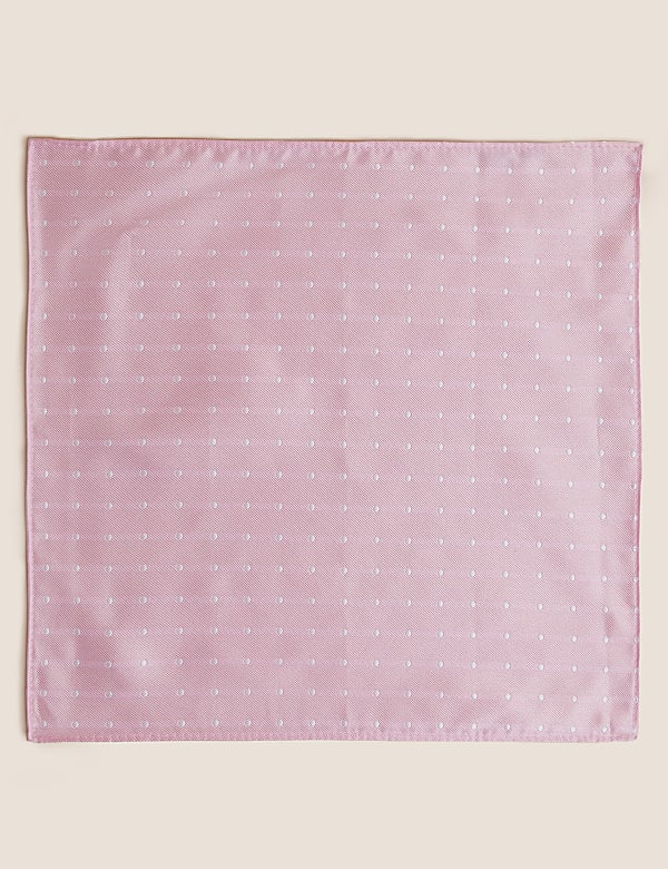 Spotted Tie & Pocket Square Set