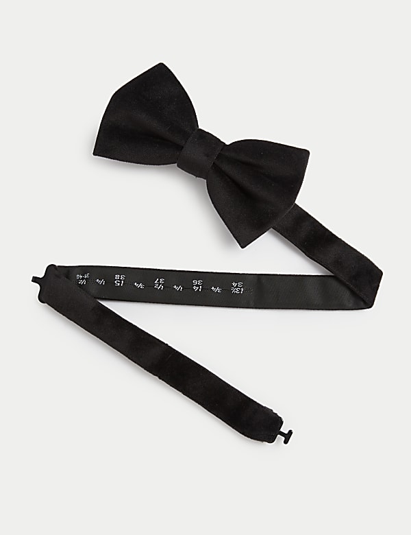 Velvet Bow Tie Ties M S SE