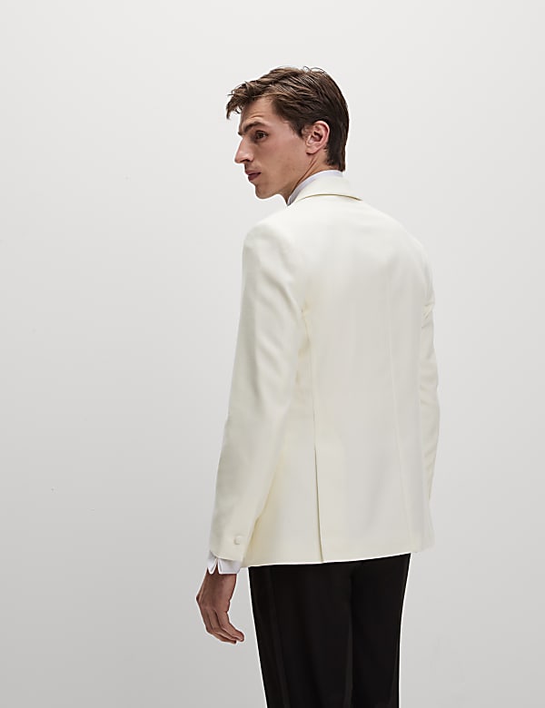 Wool Rich Shawl Lapel Dinner Tuxedo Jacket - SI