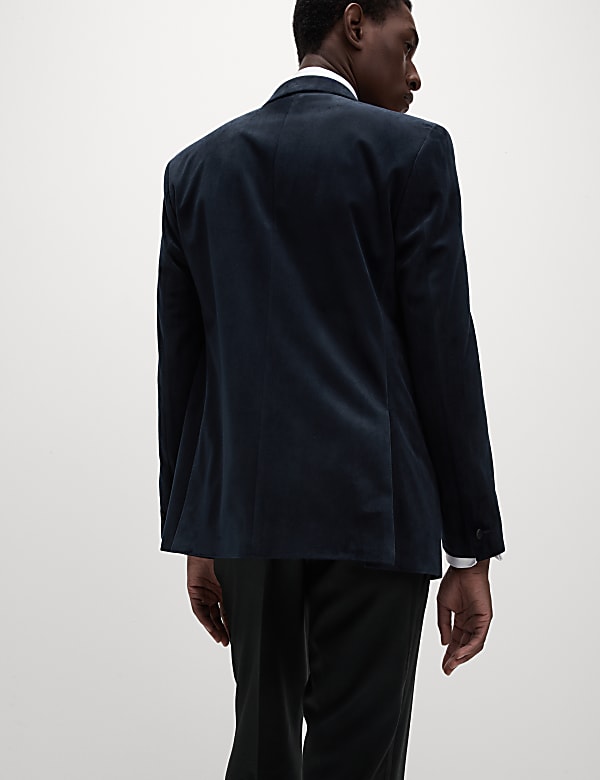 Slim Fit Velvet Tuxedo Jacket