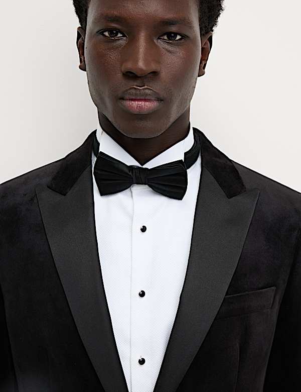 Slim Fit Velvet Tuxedo Jacket