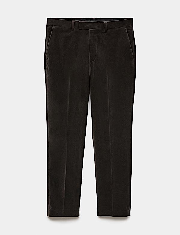 Pantalon en velours de coton extensible - LU
