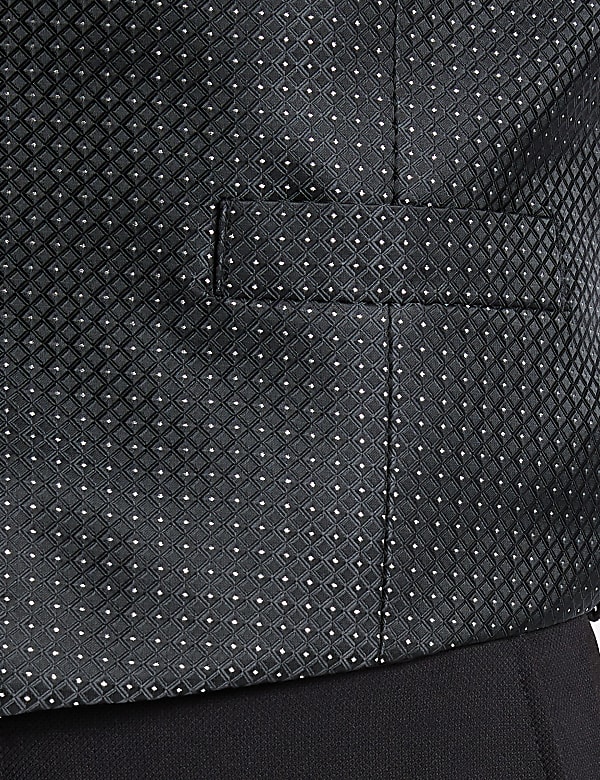 Regular Fit Patterned Waistcoat