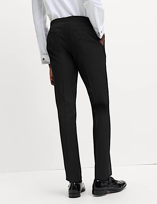 Tailored Fit Single Pleat Trousers - DE