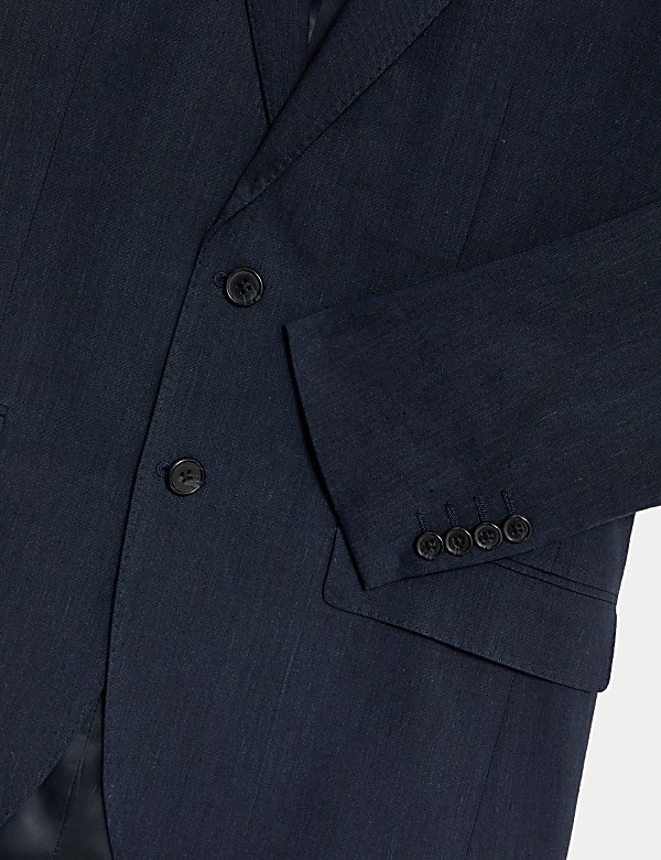 Tailored Fit Italian Linen Miracle™ Suit Jacket - CH
