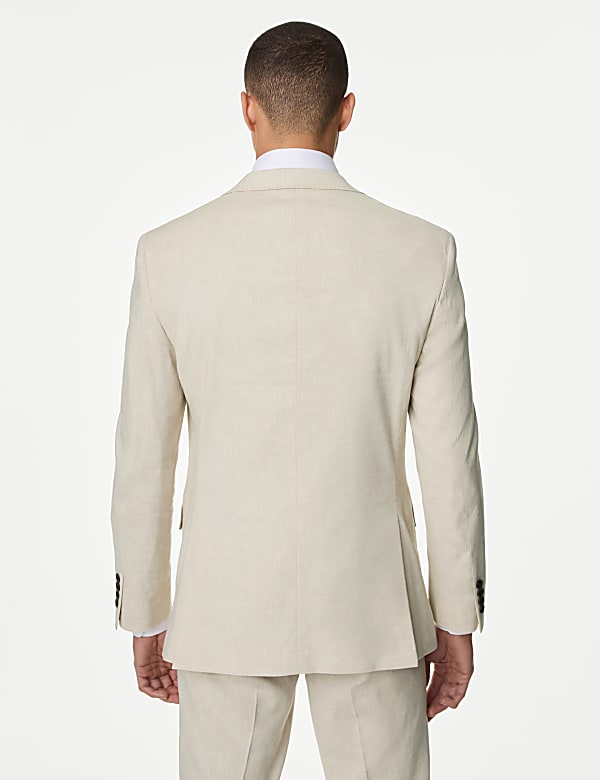 Tailored Fit Italian Linen Miracle&trade; Suit Jacket