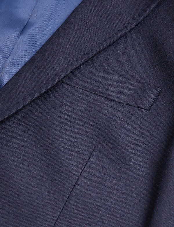 Regular Fit Wool Rich Blazer