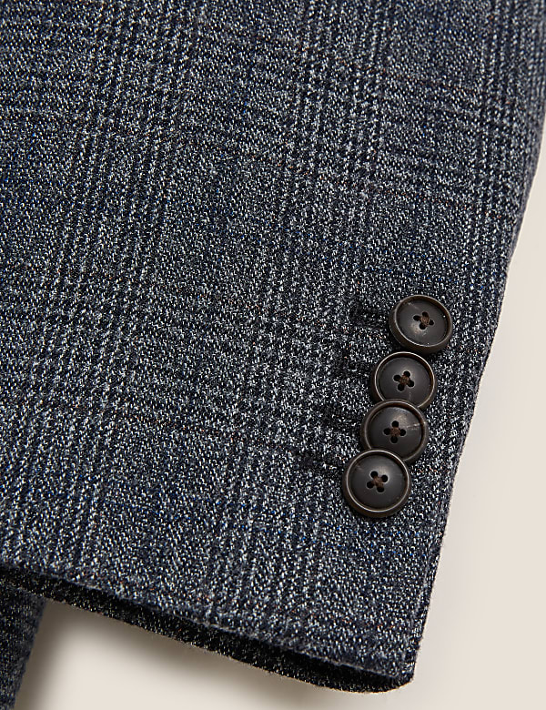 Regular Fit Check Blazer