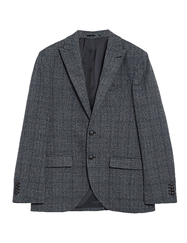 Regular Fit Check Blazer