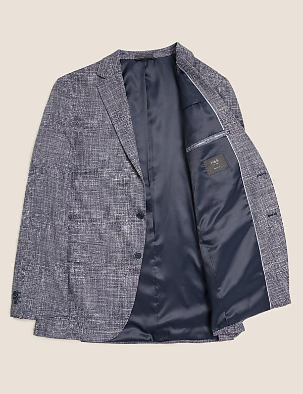 Regular Fit Textured Jacket